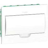 Бокс СП Easy9 встраив. с бел. двер. 1 ряд 12мод IP40 IK07 63А 2 клеммы SE EZ9E112P2FRU