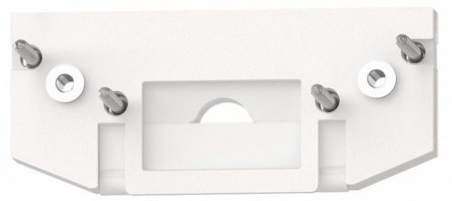 Заглушка для шинопровода (арт 135179) Novotech Flum 135181 SLIM TRACK 01 белый