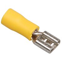 Наконечник плоский Изолированный (мама) РпИм 6-250, STEKKER, LD402-60250 (ОПТ упаковка 100 шт)