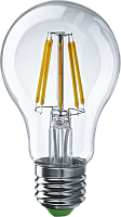 Лампа светодиодная Navigator 61 345 NLL-F-A60-8-230-4K-E27 8W 4000K Filament груша