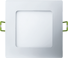 Встраиваемый светодиодный светильник Navigator 94 454 NLP-S1-7W-840-WH-LED белый  120x120(110x110)
