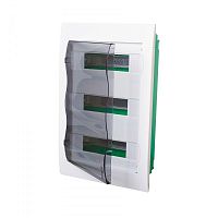 Бокс СП EASY9 встраив. с прозр. дверью 3ряда 36мод. SE EZ9E312S2FRU