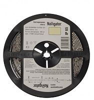 Светодиодная лента Navigator 71 411 NLS-3528WW120-9.6-IP65-12V (цена за бухту 5м)