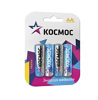 Элемент питания алкалиновый AA/LR6 BP-4 (блист.4шт) КОСМОС KOCLR64BL_classic