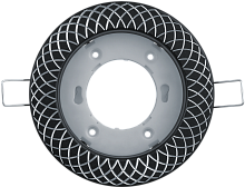 Встраиваемый светильник Navigator 93 075 NGX-R11-004-GX53 черный хром, серебро