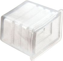 Заглушка для квадратного дюралайта FERON 26138 LED-F3W, пластик, LD130