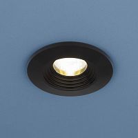 Встраиваемый светильник Elektrostandard  9903 LED 3W COB BK черный