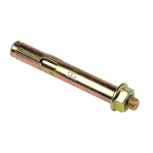 Болт анкерный с гайкой М8/10х75 EKF abgm10x75 (уп.50шт)