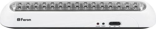 Светильник аккумуляторный Feron 12901 EL20 1,8Вт LED дневной