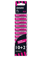 Элемент питания алкалиновый AA/LR6 1.2В Super Alkaline SBL-10+2 (уп.12шт) ФАZА 2854582