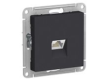 Механизм розетки компьютерной AtlasDesign RJ45 карбон SE ATN001083