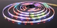 Лента светодиодная [5 м] Elektrostandard  5050/30 LED 7.2W IP65 [белая подложка] мультиколор
