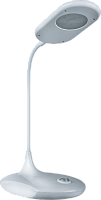 Настольная лампа Navigator 61 408 NDF-D024-5W-6K-WH-LED на основании, белый