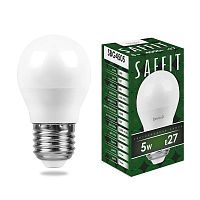 Светодиодная лампа SAFFIT 55026 SBG4505 E27 5Вт 4000K 230В 400Лм