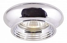 Встраиваемый светильник Arte Lamp Cromo A1061PL-1CC GU10 хром d90(65)