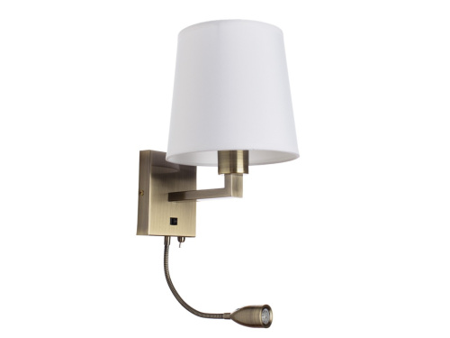 Бра Arte Lamp Hall A9246AP-2AB E27 + LED 3W 3000K