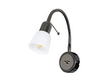 Бра с выключателем Arte Lamp Lettura A7009AP-1BC