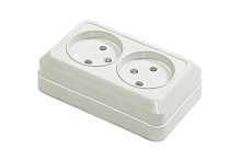 Розетка телефонная 1-м СП Classico 2034 16А IP20 бел. ASD / IN HOME 4690612000404