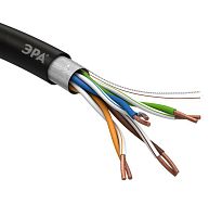 Кабель витая пара F/UTP 4х2х24 AWG Cat5e CU PE OUTDOOR (м) ЭРА Б0044689