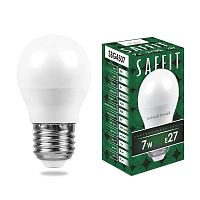 Светодиодная лампа SAFFIT 55036 SBG4507 E27 7Вт 2700K 230В 560Лм