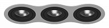 Встраиваемый светильник Lightstar Intero 16 triple round i639070707
