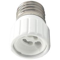 Переходник с цоколя E27 на GU10 Ecola A7G10WEAY белый 421571