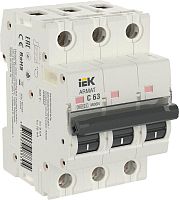 Выключатель автоматический 3п C 63А M06N ARMAT IEK AR-M06N-3-C063