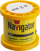 Припой Navigator 93 084 NEM-Pos02-61K-2-K100 (ПОС-61, катушка, 2 мм, 100 гр)