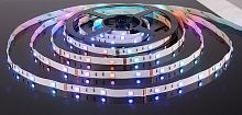 Лента светодиодная [5 м] Elektrostandard  5050/30 LED 7.2W IP20 [белая подложка] мультиколор
