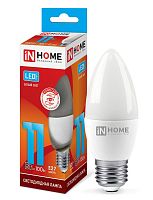 Лампа светодиодная LED-СВЕЧА-VC 11Вт свеча 4000К нейтр. бел. E27 1050лм 230В IN HOME 4690612020495