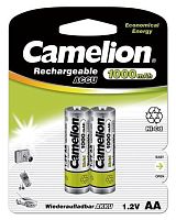Аккумулятор AA/R6 NI-CD 1000мА.ч BP-2 металлик (блист.2шт) Camelion 6181