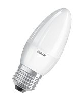 Лампа светодиодная LED Value LVCLB75 10SW/830 свеча матовая E27 230В 10х1 RU OSRAM 4058075579538