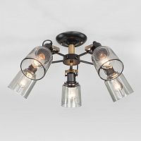 Потолочная люстра Eurosvet a047617 Astor 70111/5 черный
