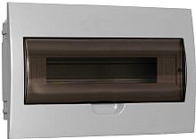 Бокс ЩРВ-П-18 мод. встраив. пластик IP41 GENERICA IEK MKP12-V-18-41-G