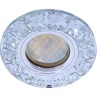 Встраиваемый светильник DL1661 Ecola FK16RGECB GU5.3 хром