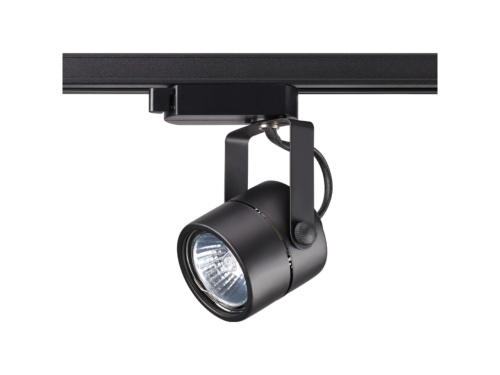 Трековый светильник однофазный Novotech PORT 370427 PIPE черный