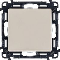Механизм выключателя 1-кл. СП Valena Life 10А IP20 250В 10AX с лиц. панелью безвинт. зажимы сл. кость Leg 752501