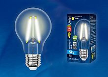 Лампа светодиодная Uniel  E27 12Вт 3000K LED-A60-12W/3000K/E27/CL PLS02WH картон