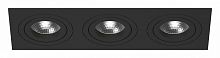 Встраиваемый светильник Lightstar Intero 16 triple quadro i537070707