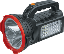 Аккумуляторный фонарь Navigator 14 672 NPT-SP27-ACCU 1LED,3Вт+24LED,3Вт 4,4В 3Ач