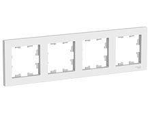 Рамка 4-м AtlasDesign универс. бел. SchE ATN000104