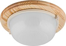 Светильник для бани и сауны Feron 11569 НБО 03-60-01 Е27 дерево, клен IP54