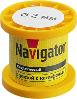 Припой Navigator 93 081 NEM-Pos02-63K-2-K50 (ПОС-63, катушка, 2 мм, 50 гр)