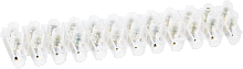Клеммы КЗВ Navigator 71 001 NTB-UPE-S12-3/WH