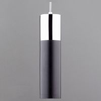 Подвесной светильник Eurosvet Double Topper 50135/1 LED хром/черный 12W 84443