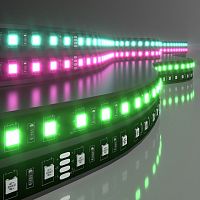 Лента светодиодная Elektrostandard 24V 60Led 14,4W IP20 Black 5050 24V 60Led 14,4W IP20 RGB Black