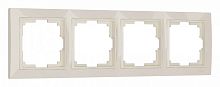 Рамка на 4 поста Werkel Snabb basic слоновая кость W0042003