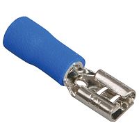 Наконечник плоский Изолированный (мама) РпИм 2,5-250, STEKKER, LD402-25250 (DIY упаковка 10 шт)