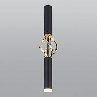 Подвесной светильник Eurosvet a049107 Lance 50191/1 LED черный/золото