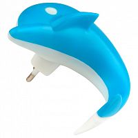 Ночник Uniel DTL-301 DTL-301-Дельфин/Blue/4LED/0,5W